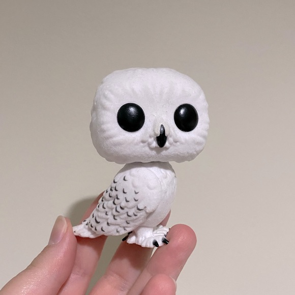 Funko Other - NO BOX - Funko Pop! Harry Potter Edwiges Flocked Exclusive